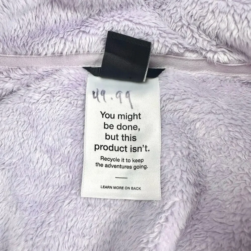The North Face | Women | Osito Lavender Fog Fleece Quarter Zip Pullover | Small
